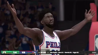 NBA 2K24 Gameplay: Playoff mode - Boston Celtics vs Philadelphia 76ers - (Xbox Series X) [4K60FPS]