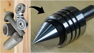 Chuck Compatible Rotary Tailstock DIY !