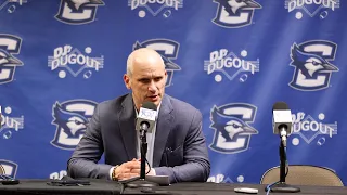 Full UConn press conference following loss to Creighton men's basketball