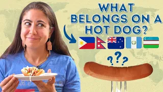 Is This How Hot Dogs are Eaten Around the World? 🌭 🌍