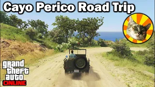 Cayo Perico Road Tour - GTA Online | Just Driving #77