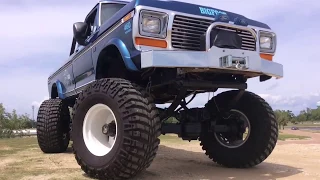 Cruisin’ the Coast in the Bigfoot 1 replica monster truck clone
