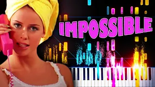 Aqua - Barbie Girl - IMPOSSIBLE Piano Tutorial