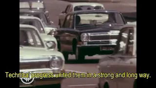 Traffic and cars in the Soviet Union - 1976 (translated)