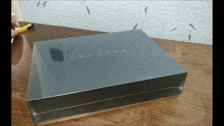 Распаковка HP Spectre x360 - 13-aw0015ur(8XP49EA) + Сумка для ноутбука Promate Trench-L 13.3" Black