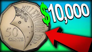 "Australian 50 Cent Coin Worth HUGE MONEY" - MOST VALUABLE COINS IN YOUR POCKET CHANGE!!