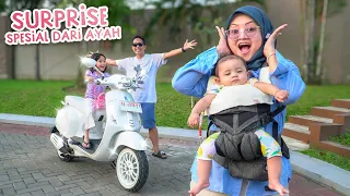 BUNDA KAGET BANGET DAPET SURPRISE VESPA JUSTIN BIEBER DARI AYAH 😱 DRAMA AYAH GA BOLEH NAIK HARLEY