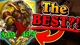 The BEST Golden Minion?! | Hearthstone Battlegrounds