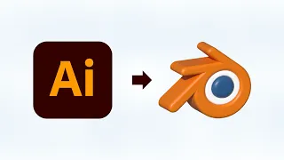 Illustrator to Blender: 3D Logo Workflow