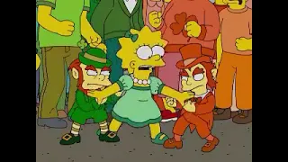 THE SIMPSONS ST PADDY'S DAY PARADE