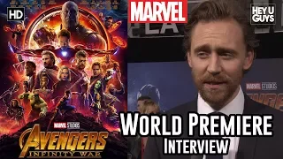 Tom Hiddleston (Loki) - Avengers Infinity War World Premiere Interview