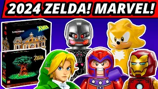 LEGO NEWS! Legend of ZELDA! X-Mansion! Super Sonic! Inside Out 2?! Batman the Animated Series!