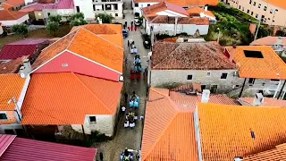 Festa aldeia do Lombo 2024 - procissão - Banda 25 de Março de Lamas (Música concerto banda de Lamas)