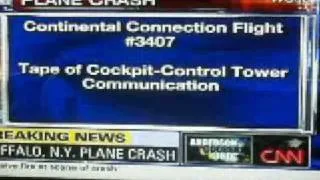 (Cockpit Audio) Continental Flight 3407 Plane Crash