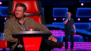 Evan Watson "The Night They Drove Old Dixie Down" The Voice USA Season 7 Episode 5