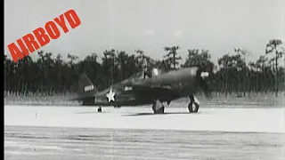 How to Fly the P-47 - Ground Handling, Take-Off, Normal Flight, Landing (1943)