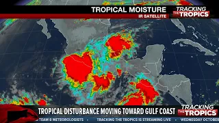 Tracking the Tropics: Tropical wave moving toward Gulf