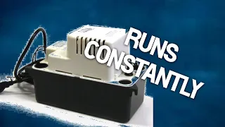 HVAC Service | Condensate Pump Runs Constantly