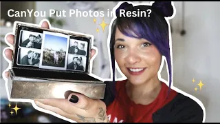 Can You Put Photos in Resin? Instax and Photo Booth Strips in Resin