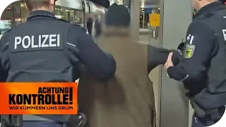 Festnahme im ICE: Polizei greift gegen Straftäter durch! | Achtung Kontrolle | kabel eins