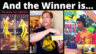 I picked the WINNER of the BRUCE LEE GIVEAWAY!   BRUCE LEE winner revealed! And the WINNER is...
