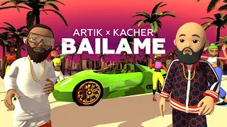 Artik x Kacher - BÁILAME (Offical Lyric Video)