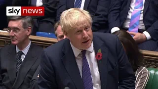 Boris Johnson says MPs can 'no longer keep the country hostage'