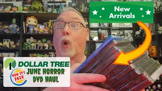 Dollar Tree Horror DVD Haul June 2022 plus Thrift Store GRAIL Pickup