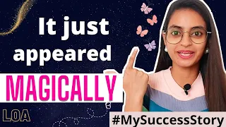 I manifested it just by giving command to universe TWICE | LOA Success Story | Bhanupriya Katta