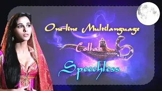 One-line Multilanguage (Collab) Speechless Aladdin