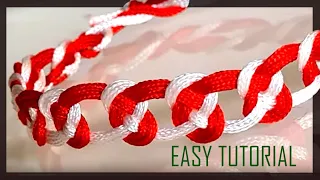 How to tue bracelet with string easy for beginners @Crafts Easy