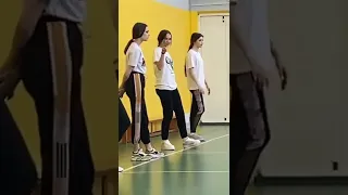 Russian girl dancing rasputin tiktok 2