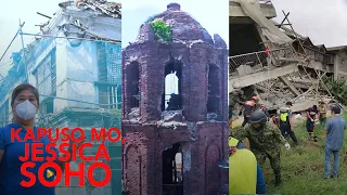 MGA MAKASAYSAYANG ISTRUKTURA, GUMUHO SA PAGYANIG NG LINDOL SA LUZON | Kapuso Mo, Jessica Soho