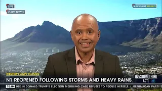 Western Cape Floods | N1 reopened following storms and heavy rains