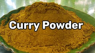 How to make Curry Powder