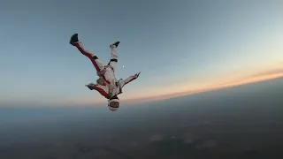 Freefly Skydiving with Jeremiah Headup & Head down Transitions