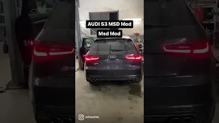 Audi S3 8V MSD Mod