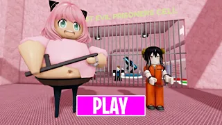 Roblox ANYA PRISON RUN OBBY [FIRST PERSON!] - All Bosses Battle Walkthrough - FULL GAME