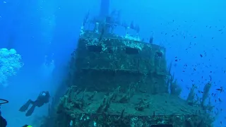 P-29 wreck dive (Malta) [montage]