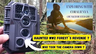 Haunted WW2 forest`s revenge. Ghosts ?  Bunker Buster Girl`s Youtube channel is here !
