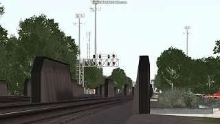 TS2021 NS Dash-9 With a Hopper Train With a K5H