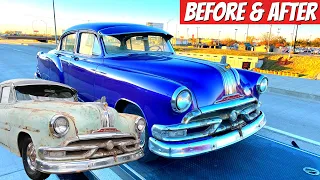 1953 Pontiac Chieftain gets $2500 Maaco Paint Job and It's Amazing!!