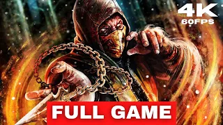 MORTAL KOMBAT X Gameplay Walkthrough FULL GAME [4K 60FPS] - No Commentary