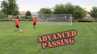 Advanced Soccer Passing + How to Draw in a Defender ~ Online Soccer Academy