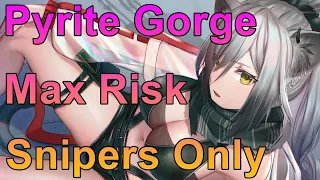 [Arknights] Day 5 Max Risk - 8 Snipers Only