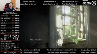 The Last of Us Speedrun for Grounded mode Glitchless (2:51:52)