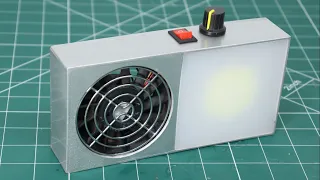 Make Your Own 2 in 1 Emergency Fan and Light