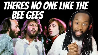 First time hearing THE BEE GEES Alone (REACTION) Theres no voice like Robin's