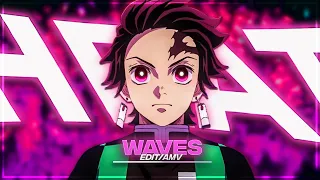 [AMV//Edit] Demon Slayer - Tanjiro // Heat Waves