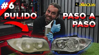 PROYECTO BMW E87 - PULIDO DE FAROS PASO A PASO